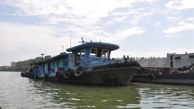 萬噸拖船浩蕩而來，商水港時隔半個世紀又通航